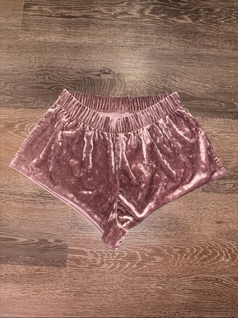 H&M Velvet Shorts